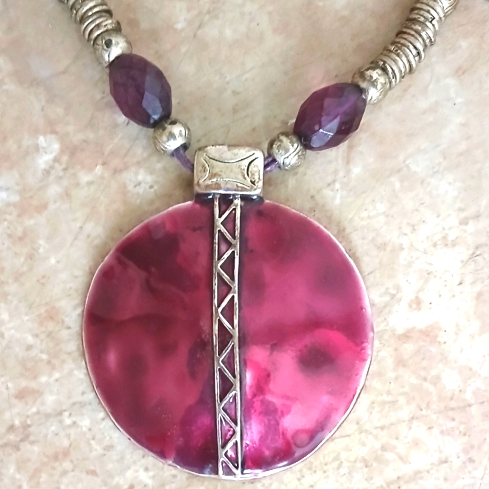 💜Purple necklace 💜